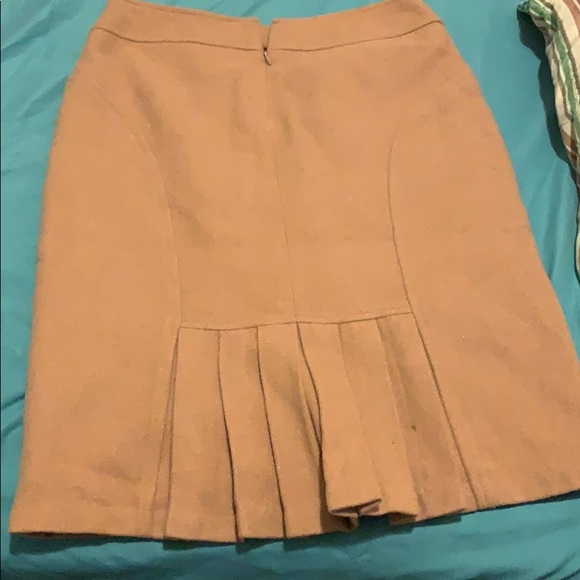 Tan Business Casual Skirt - Picture 2 of 4